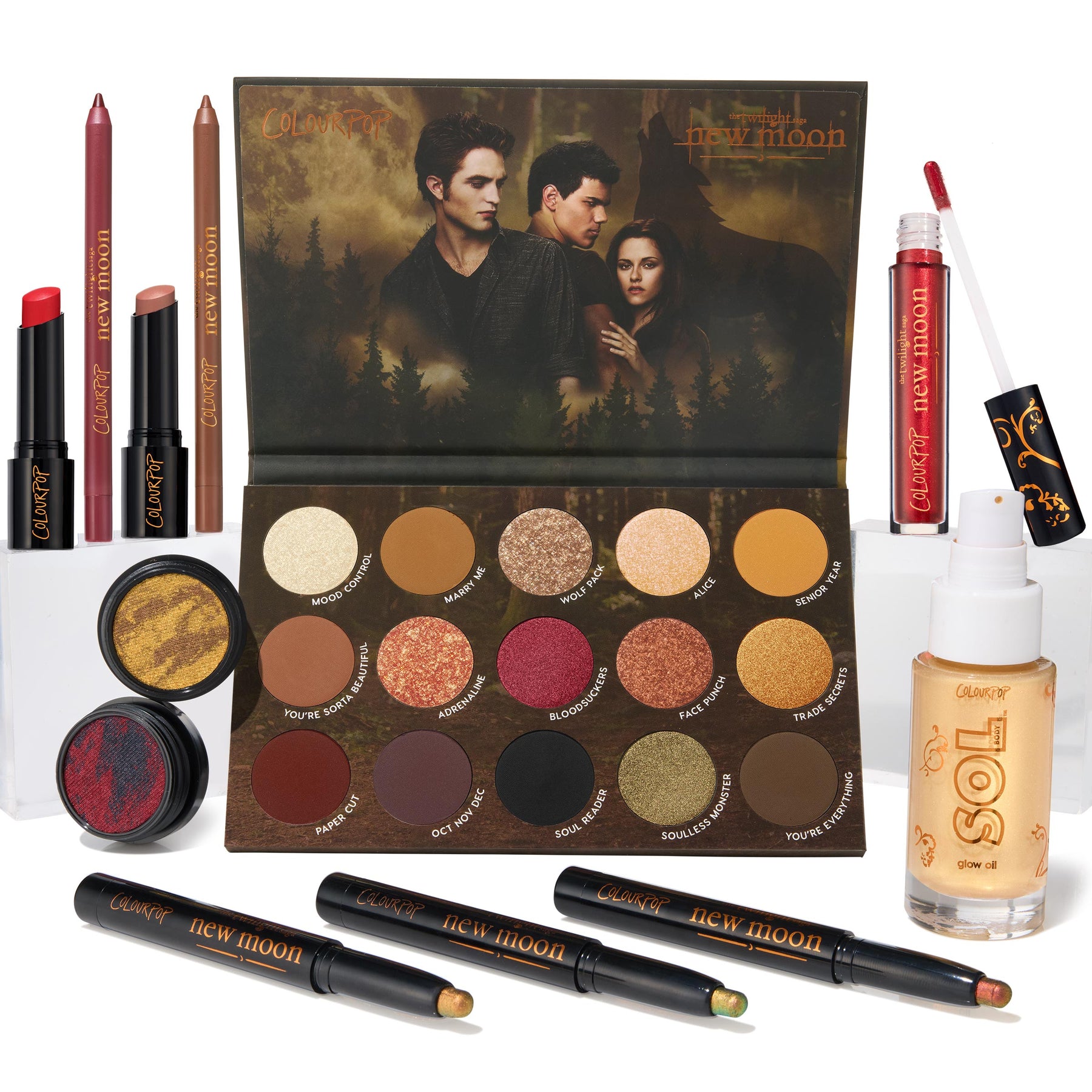 Twilight New Moon x ColourPop Full Collection - Weekend Pair