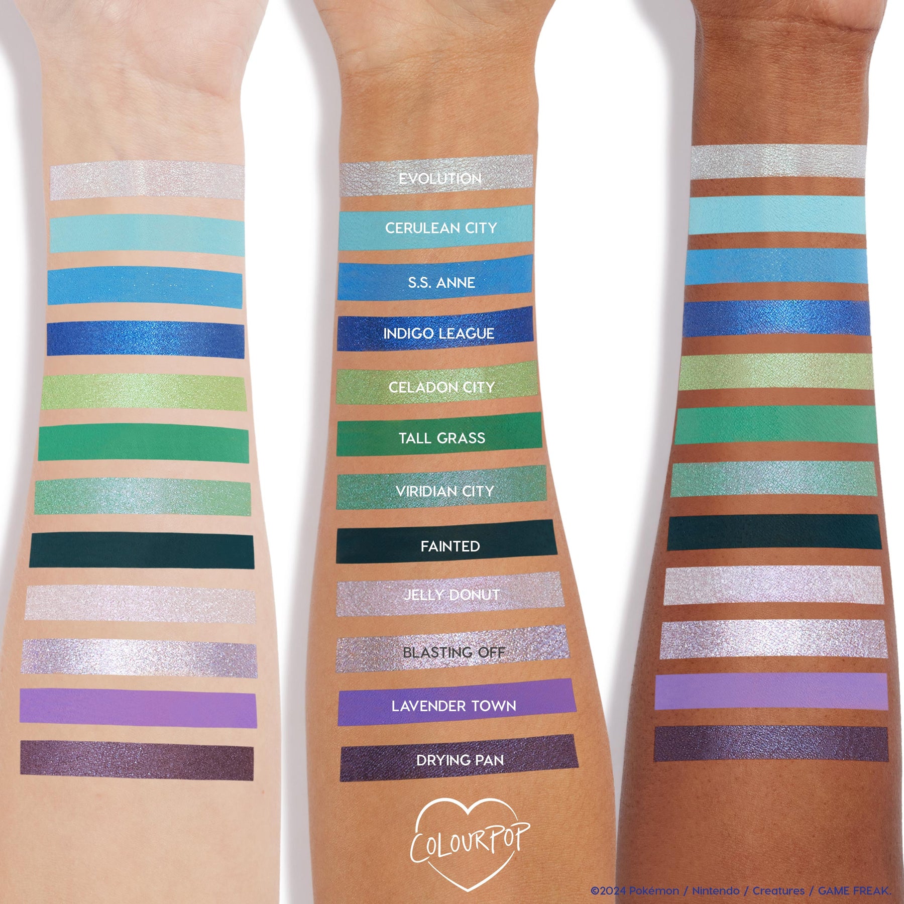 Pokémon x ColourPop Collection - Simple Edit