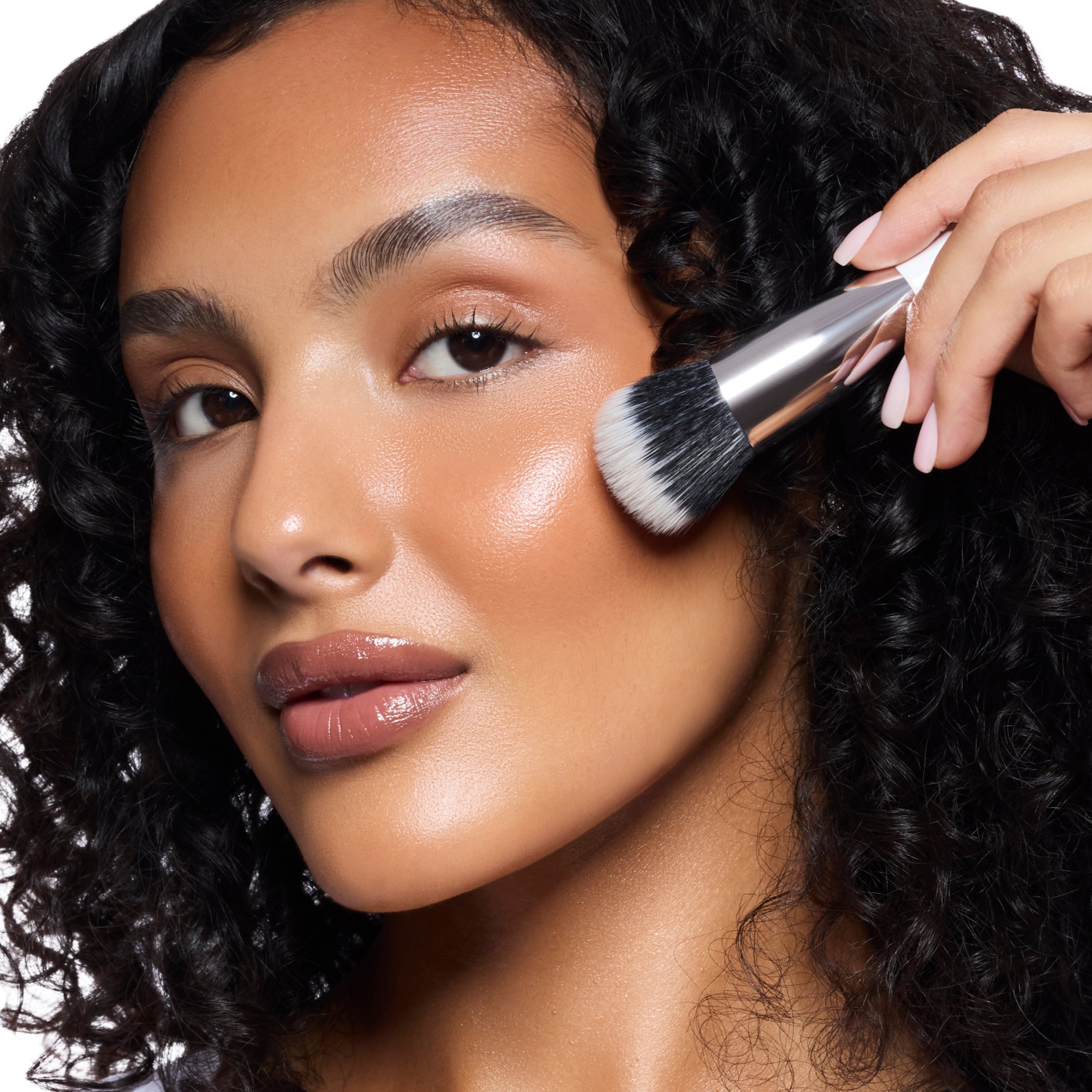 Angled Blending Face Brush - Soft Warmth