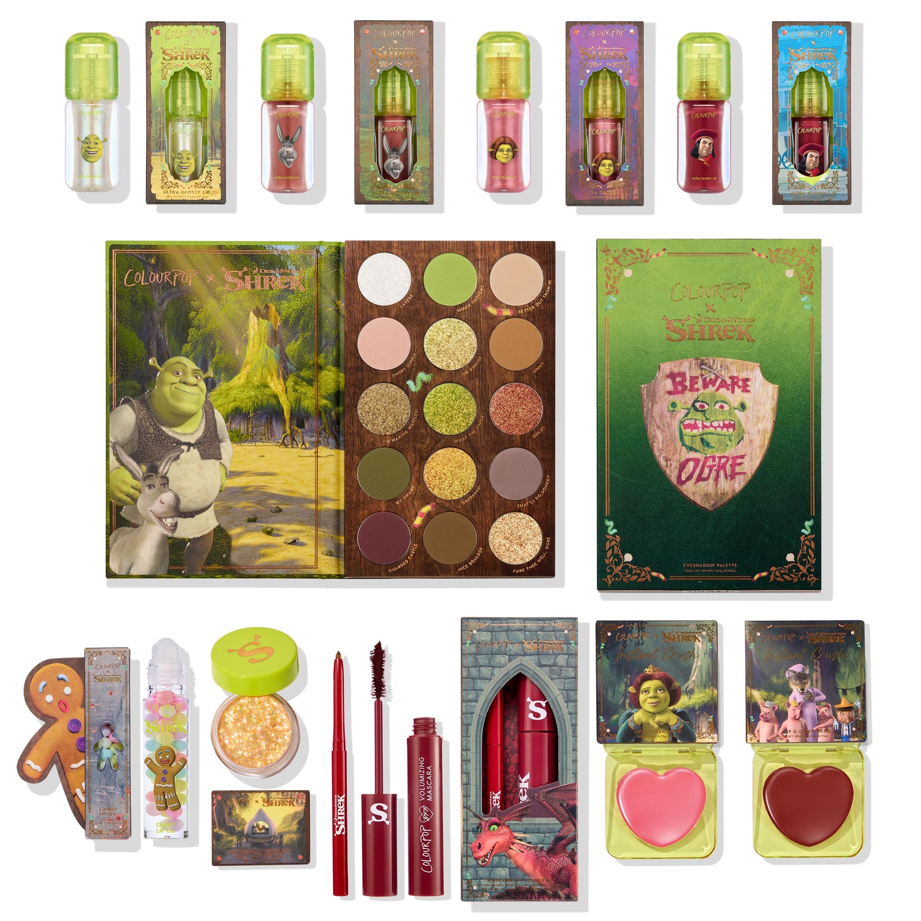 ColourPop X DreamWorks Shrek - Essential Set